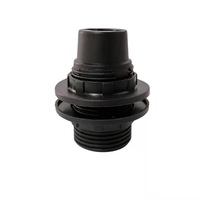 Douille à vis électrique ZX noire en PET E14 2A 250V, garantie 2 ans, certifiée ENEC, résistance à la température T180, sécurité et commodité