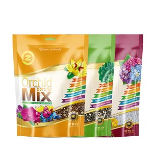Kunden spezifisch bedruckter Dünger Boden verpackung Blumenerde Mix Garden Pellet ized Soil Acidifier Verpackungs beutel