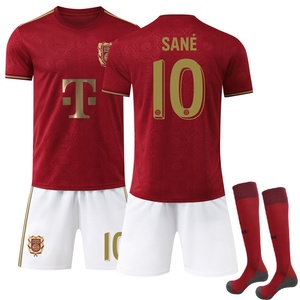 Maillot de football Bayern 125e anniversaire édition 2526, ensembles de football n°9 Kane 6 <span class=keywords><strong>Kimmich</strong></span>, manches courtes, maille, été, commerce extérieur - Product Image 3