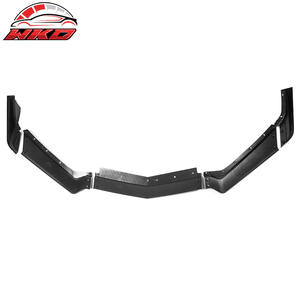 Protector de Parachoques Delantero para Chevy Corvette C8 2020-2025, Estilo 5VM, Impresión de Fibra de Carbono, 5 Piezas, Difusor, Protector de Mentón - Product Image 4