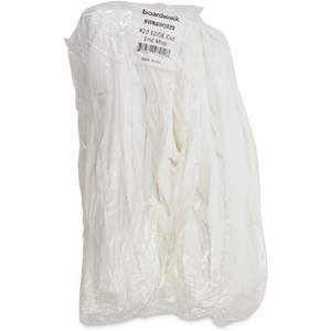 Boardwalk BWKBW2020 # 20 Mopas de Rayón/Poliéster No Tejidas con Borde Cortado, Blancas - 12/Caja - Product Image 1