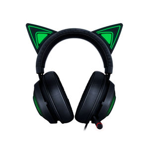 <span class=keywords><strong>Razer</strong></span>-auriculares <span class=keywords><strong>Razer</strong></span> <span class=keywords><strong>Kraken</strong></span> edición Kitty Symphony RGB, con Cable USB, 1,3 m de longitud, color negro, buena calidad - Product Image 1