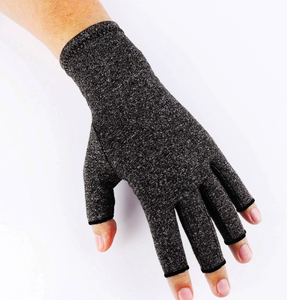 Guanti per Artrite in Cotone Compressivo, Terapia con Fascia per Dita, Massaggio Linfodrenante, Riduzione del Dolore alle Mani, Guanti Magnetici Linfatici - Product Image 4