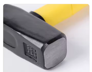 Martillo de Acero al Carbono de Grado Industrial de Alta Calidad, Forjado, con Mango Recto, Cara Cuadrada, Mango de Fibra de Vidrio, para Uso de Maquinistas, OEM - Product Image 6