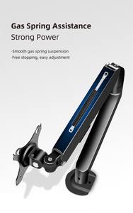 Ressort à gaz de bureau réglable M5B 17-34 "LCD LED écran incurvé moniteur et support pour <span class=keywords><strong>ordinateur</strong></span> <span class=keywords><strong>portable</strong></span> Support de <span class=keywords><strong>bras</strong></span> <span class=keywords><strong>articulé</strong></span> pour bureau - Product Image 4