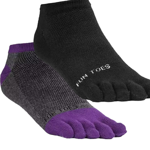 Logo personnalisé vente en gros de <span class=keywords><strong>chaussettes</strong></span> à 5 orteils à la cheville pour hommes noires <span class=keywords><strong>Mini</strong></span> Crew Coolmax cinq doigts Injinjii Toe - Product Image 2