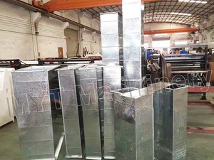 Mýt Hình Chữ Nhật HVAC Ống Dẫn Không Khí Máy Làm Dây Chuyền Sản Xuất 3 Thông Gió Ống Dẫn Nhà Sản Xuất - Product Image 6