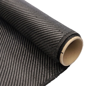 Per Componenti Auto Tessuto in Fibra di Carbonio Rinforzata con Polimero CFRP a Trama Twill/Tela da 120g/mq / 200g/mq / 240g/mq Tessuto Nero REGAL - Product Image 5