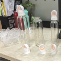 Buse de pulvérisation en forme d'anneau, lotion hydratante liquide, écran solaire, pulvérisateur en plastique PET personnalisé