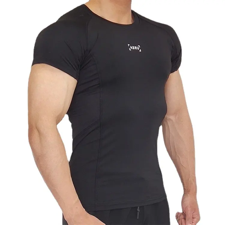 Fashion New Style Men'S Clothing Custom T Shirts High Quality Workout Fitness Shirt Running Sport Men Quick Dry T Shirt