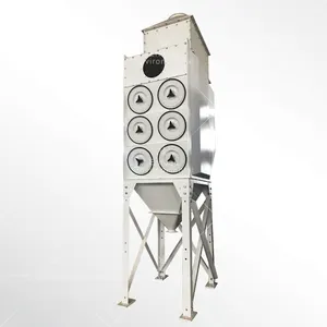 Erhuan Series Industrial Dust Collector Machine With Ptfe Membrane Hepa Cartridge Filters