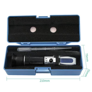 Refraktometer Portabel Veidt, Alat Ukur Genggam Otomatis untuk Analisis Buah, Anggur, Bir, Madu, Brix, Refraktometer Portabel untuk Optometri - Product Image 4