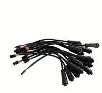 Kabel Harness Kelistrikan Mobil Konektor 3/4/5 Pin Kabel Harness Otomotif Kabel Harness Mobil Kabel Perakitan Kabel