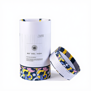 Wholesale Custom Printed Newly Designed Gift Package <b>Box</b> Eco <b>Round</b> Paper Tube Recycled Cylinder Cardboard Paper Gift Tube <b>Box</b> - Product Image 6