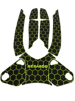 Design personnalisé EVA Jet Ski Bateau Accessoires Tapis de traction antidérapant Tapis auto-adhésif pour Sea Doo RTX