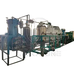 Automatic Edible Oil Refinery Machine for Soybean Sesame Oil with Deodorization for Extractor Industries Also Palm Oil refining