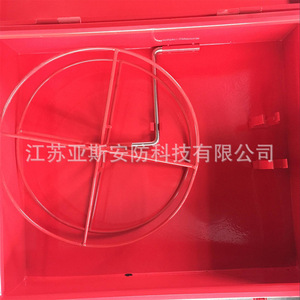 Caja para Mangueras Contra Incendios de Fibra de Vidrio Yasyan Marine, No. 5, Soporte para bandejas de acero inoxidable, Caja de almacenamiento de cuero para mangueras contra incendios - Product Image 4