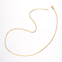 Super voordelige vierkante kubusvormige doosketting, passend bij Valentijnsdag, afstuderen, minimalistische dagelijkse outfit, ketting