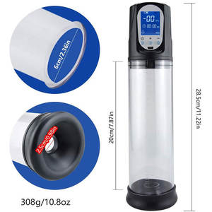 Elektrikli otomatik vibratör Penis vakum pompası mastürbasyon için seks oyuncakları cihaz büyütme ürünleri makine oyuncak adam için - Product Image 3