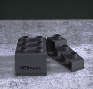 MDBuddy Support de barre d'haltères stable et peu encombrant Barre d'haltérophilie Stockage <span class=keywords><strong>vertical</strong></span> pour la salle de sport à domicile - Product Image 4