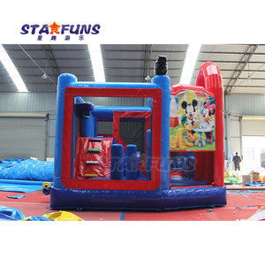 6 en 1 7in1 Commercial <span class=keywords><strong>Mickey</strong></span> <span class=keywords><strong>Jumper</strong></span> Mouse Bounce House 4 en 1 5 en 1 Château gonflable avec toboggan Combo - Product Image 4