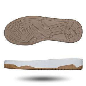 Suelas de Goma Personalizables Directas de Fábrica para Calzado Casual, Buen Rendimiento de Amortiguación, Resistencia a la Corrosión y Característica Antideslizante - Product Image 1