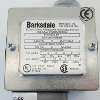 Barksdale E1H-H250 Econ-O-Trol Switch série E1S pressostats
