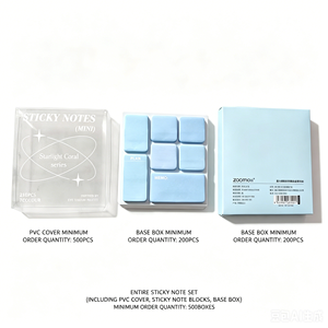 Creative Student Index Stickers Starlight Coral Series Colorful Memo Pads Message Books <strong>Sticky</strong> <strong>Notes</strong> 210 Sheets - Product Image 6