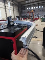 Máquina de Doblado de Perfiles de Aluminio con Control Numérico Computarizado (CNC) para Ventanas y Puertas de Aluminio con Forma de Arco, Máquina de Doblado de Perfiles de Aluminio de Varias Formas
