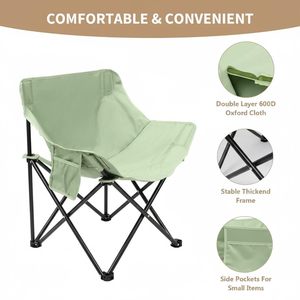 Cambodia Made Freestyle Rocker Hammock Camping Chair Folding Camping Swinging Chair Camping Rocking Chair - Product Image 4