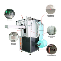 Máquina Totalmente Automática para Fabricar Bolsas de Desecho de Pañales para la Producción de Bolsas de Recarga para Contenedores de Pañales para Bebés y Adultos