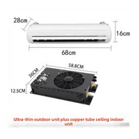 Climatiseur de stationnement silencieux 24V 12V pour camping-car FCP680 OLIVER, compatible Maxus V80, pour onduleur modifié à économie d'énergie