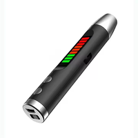 Stylo détecteur de caméra cachée S16 noir, LED infrarouge, numérisation, détection de signal RF, détecteur de caméra espion sans fil, traqueur GPS, 300mAh