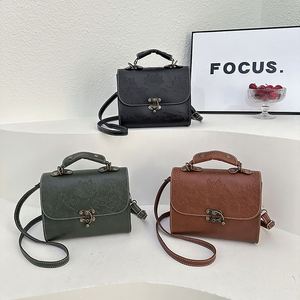 Fashion Luxury Handbags for Women Retro Embossed Design Crossbody Bag, Fashionable and Simple Shoulder Bag - Product Image 1