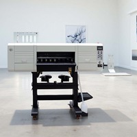 Mesin Printer DTF Otomatis WANBANG L605 Tahan Lama Ramah Lingkungan Bebas Polusi Mesin Hot Stamping Film PET 25m/jam