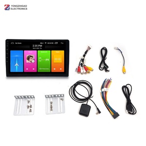 9 "10.1 inch phổ <span class=keywords><strong>Android</strong></span> 9.1/10.0 mountable headunit Wifi duy nhất DIN màn hình cảm ứng xe DVD <span class=keywords><strong>Player</strong></span> với cổng USB AUX <span class=keywords><strong>AV</strong></span> GPS - Product Image 2