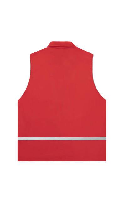 Custom Logo Men Waterproof Hi Vis Reflective Vest Jacket Workwear Shirt Construction Clothing High Visibility Security Work Vest