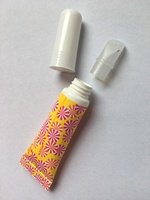 Tubes de brillant à lèvres en plastique 6ml 10ml 12ml avec tête amovible pour emballage cosmétique D16mm