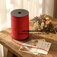 Cordon en polypropylène de 3 mm en gros d'usine, cordon en PP coloré pour sac, cordon de serrage en nylon pour sac