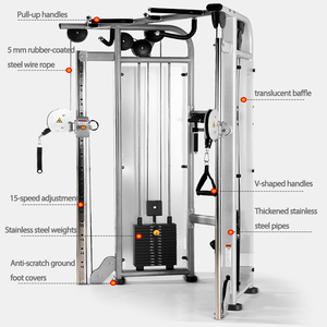 Factory <strong>Direct</strong> Sales Gym Fitness Equipment <strong>Functional</strong> Trainer Cable Crossover Machine - Product Image 2