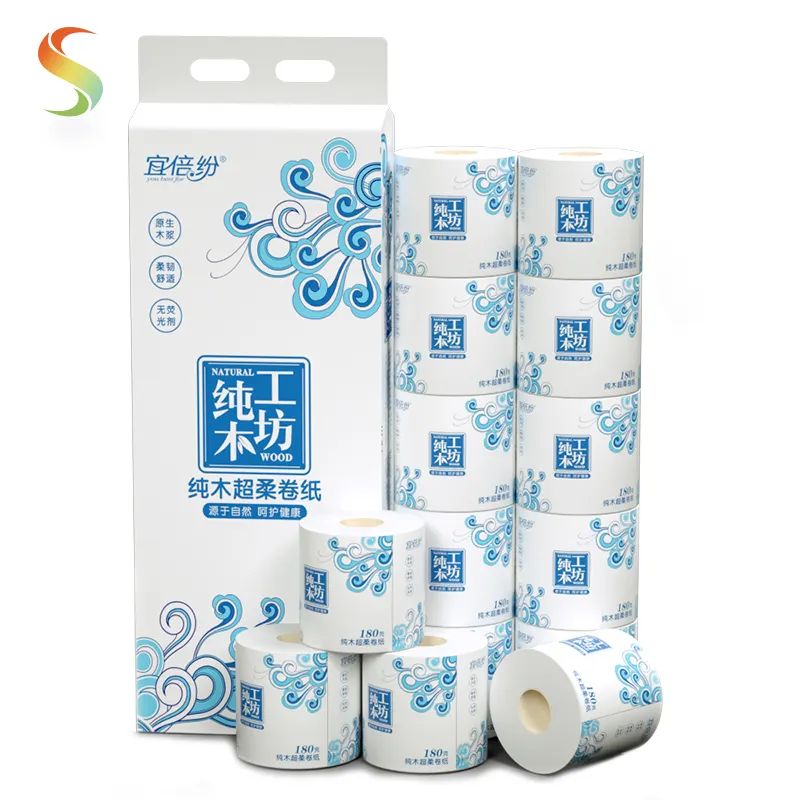 Individual Package Cheap Toilet Paper Roll Manufacturers Soft Toilet Paper