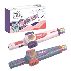 Baguette Magique Musicale Extérieure pour Bulles d'Été avec Effet de Fumée pour Enfants – Jouet Créateur de Bulles Unisexe - Product Image 6