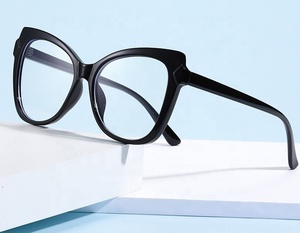 2023 thời trang cao cấp TR90 Cat Eye chống ánh sáng màu xanh máy tính kính Eyewear cổ điển màu xanh ngăn chặn ánh sáng Kính mắt Frames - Product Image 3