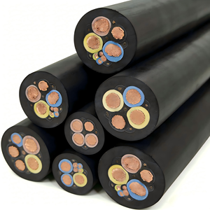 Câble de pompe submersible en caoutchouc à conducteur en cuivre pur JHS Industrial 2 3 4 conducteurs 2,5 mm 4 mm 6 mm étanche 300-500V - Product Image 1