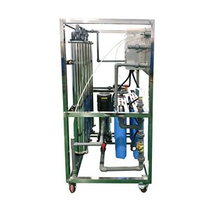 Machine à eau pure de 1 tonne par heure avec pompe haute efficacité et filtre à tambour par osmose inverse pour ligne de production d'eau pure - Product Image 5