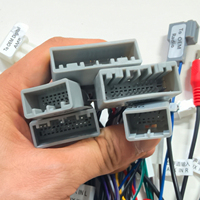 Adaptor Kabel Harness Android Mobil 16-pin dengan Canbus, Kompatibel dengan Amplifier Digital Trim Tertinggi Honda Civic CRV 2016-2022
