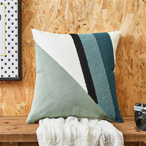 モダンなミニマリストビンテージスクエアクッション枕リビングルーム快適な幾何学的な枕ホテル用 - Product Image 5