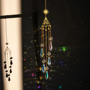 Cristaux arc-en-ciel, attrape-soleil suspendu pour fenêtre, boule de cristal, attrape-soleil, pendentifs pour jardin, mariage, fête - Product Image 5