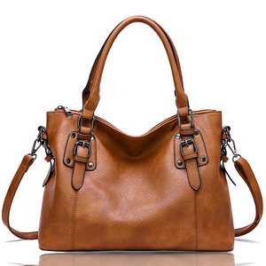 Bolsos de Hombro Impermeables de Moda para Mujer, Diseño de Alta Calidad, en Cuero PU Suave, con Cierre de Cremallera, en Venta - Product Image 1