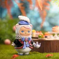 Koleksi mainan anak-anak figur Anime kotak buta seri pesta teh hewan Pucky Elf asli